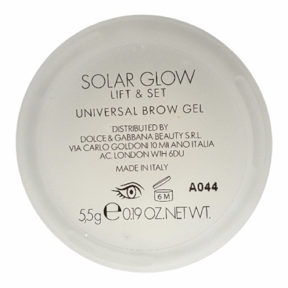 Dolce & Gabbana SOLAR GLOW LIFT & BROW GEL W/Collectable Jar NWB - Picture 6 of 8